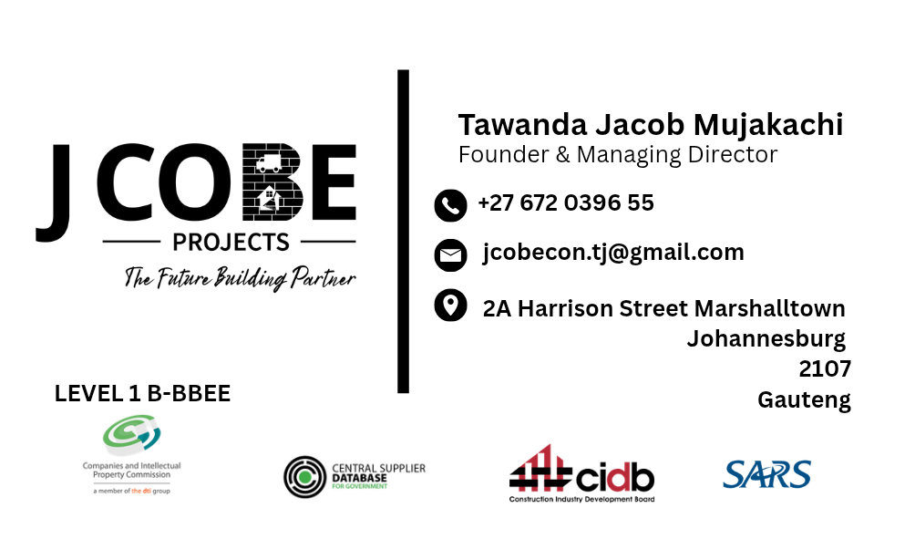 J Cobe Projects — The Future Building Partner